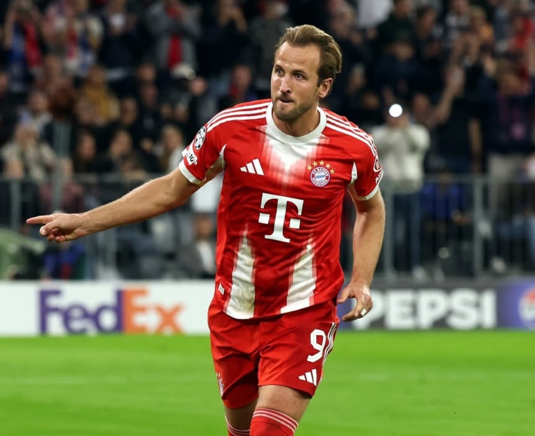 Harry Kane menjadi bintang kemenangan Bayern Munich 3-1 atas Chelsea dengan torehan dua gol dan catatan rekor Liga Champions. (Foto: Instagram @fcbayern)