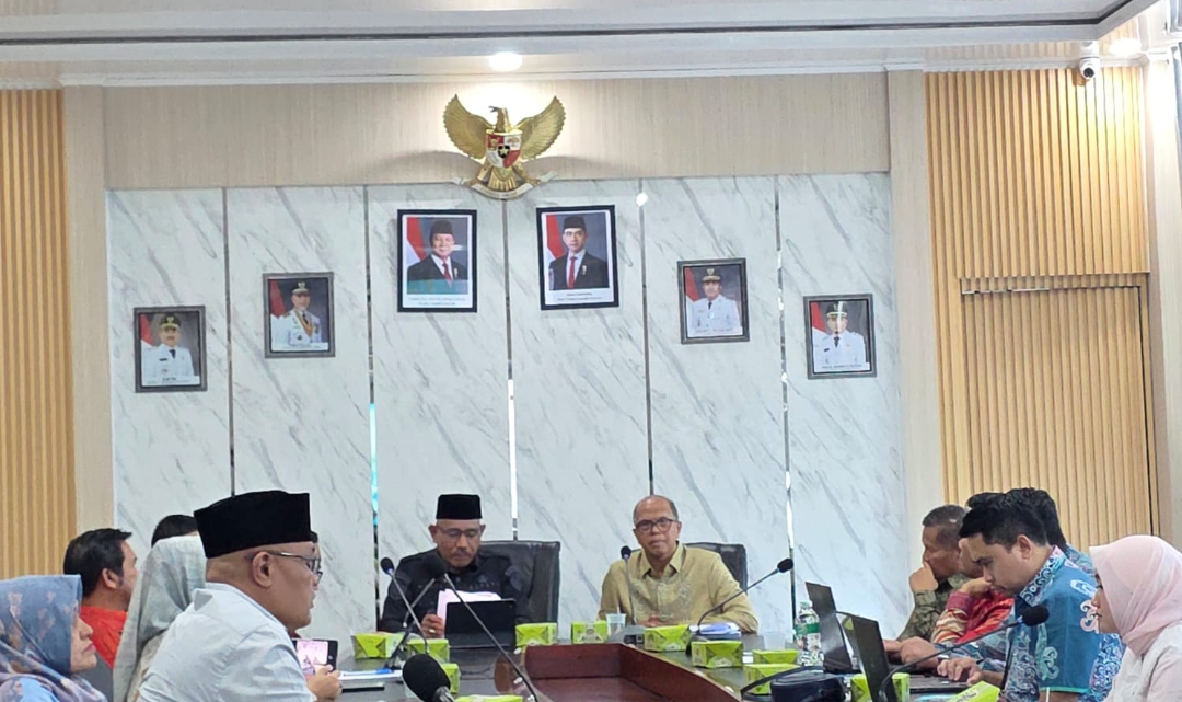 Pertemuan Pemkab, Andalas Tobacco Control (ATC) bersama Kemenkes dan Kemendagri. (Foto: Dok. ATC)