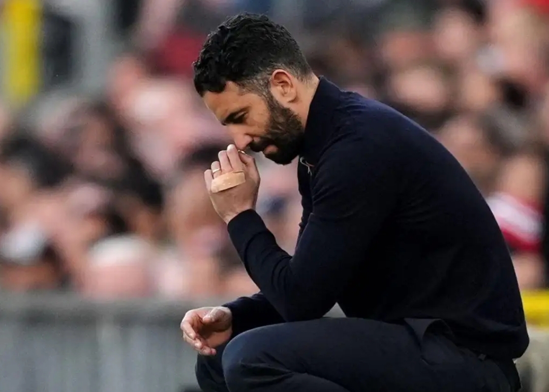Ruben Amorim mendapat sorotan usai catatan buruk Manchester United di awal musim Premier League 2025/2026. (Foto: Dok. Football365)