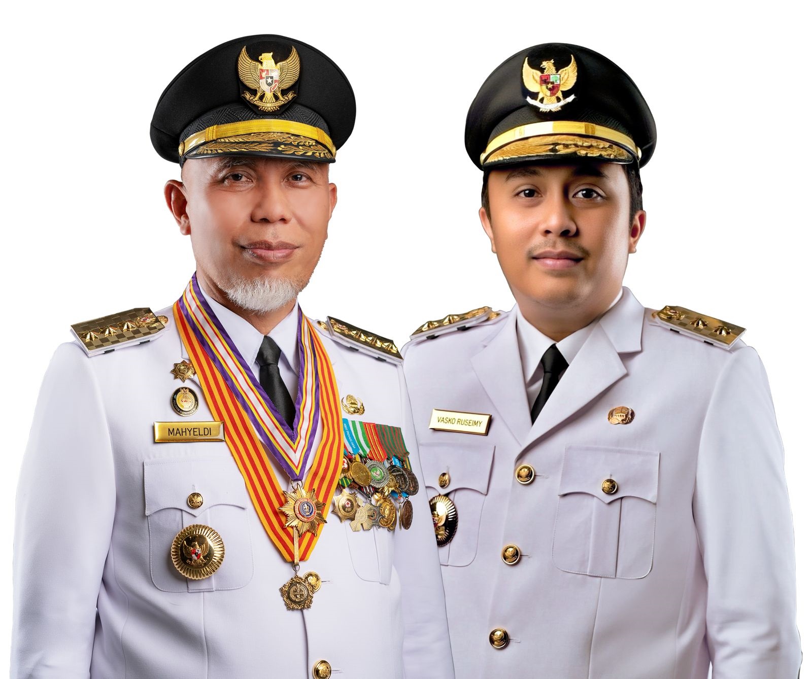 SOLID: Gubernur Sumbar Mahyeldi Ansharullah dan Wakil Gubernur Vasko Ruseimy.