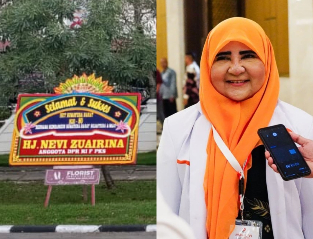 Nevi Zuairina hadiri peringatan Hari Jadi ke-80 Provinsi Sumatera Barat di Padang, 1 Oktober 2025.(Foto: Tim NZ)