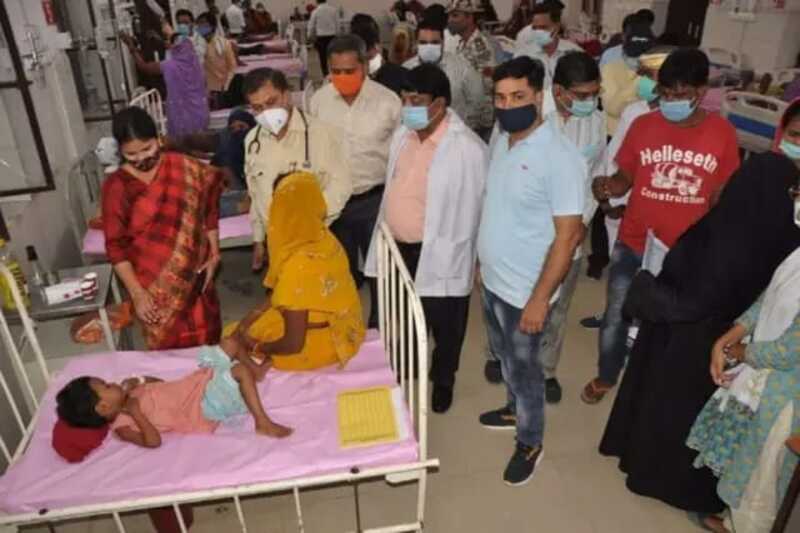 Demam misterius melanda desa di India, menewaskan empat orang termasuk bayi. Lebih dari 100 warga jatuh sakit, penyebab masih diselidiki. (Foto BBC)