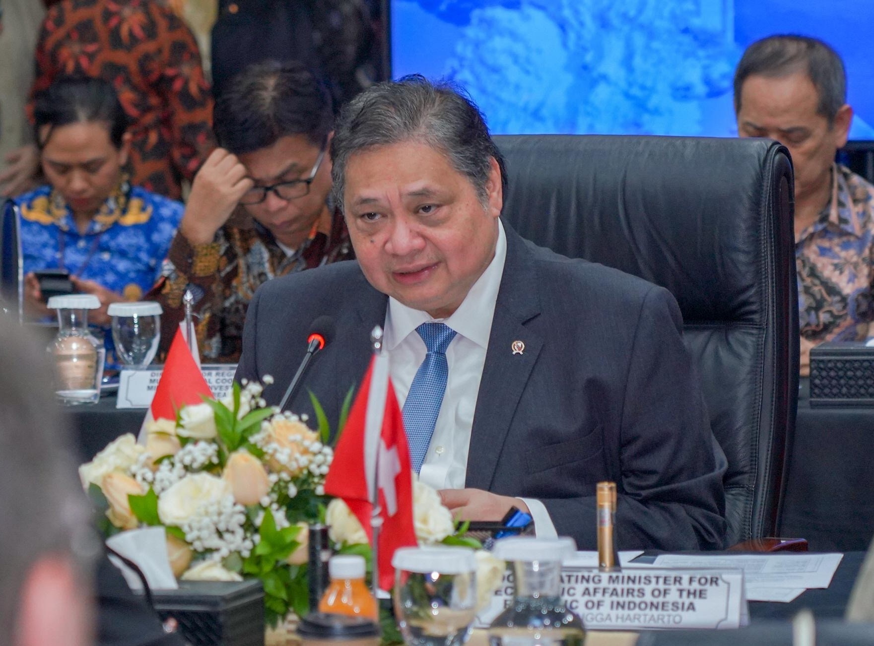 Menteri Koordinator Bidang Perekonomian Airlangga Hartarto.