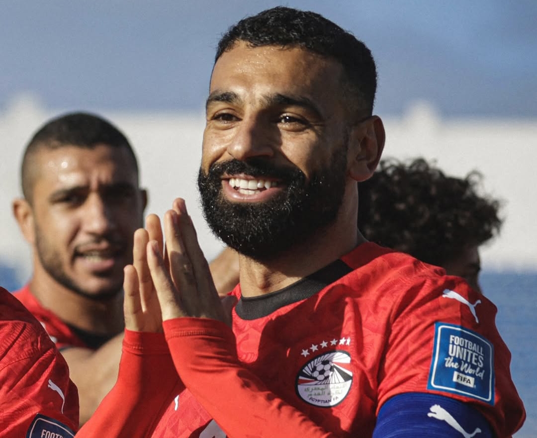 Mohamed Salah mencetak gol untuk Mesir saat melawan Djibouti dalam kualifikasi Piala Dunia 2026 zona Afrika. (Foto: Instagram @premierleague)