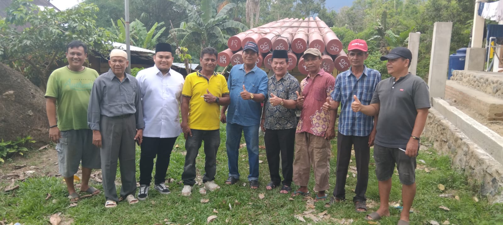 Wakil Ketua DPRD Kota Padang, Oesman Ayub meninjau kondisi jalan lingkar Kelok Kuranji, Kelurahan Kuranji, Kecamatan Kuranji.