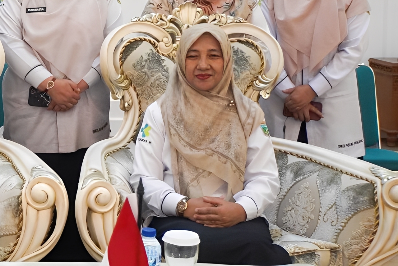 Kepala Dinas Kesehatan (Dinkes) Kota Padangpanjang, Faizah.