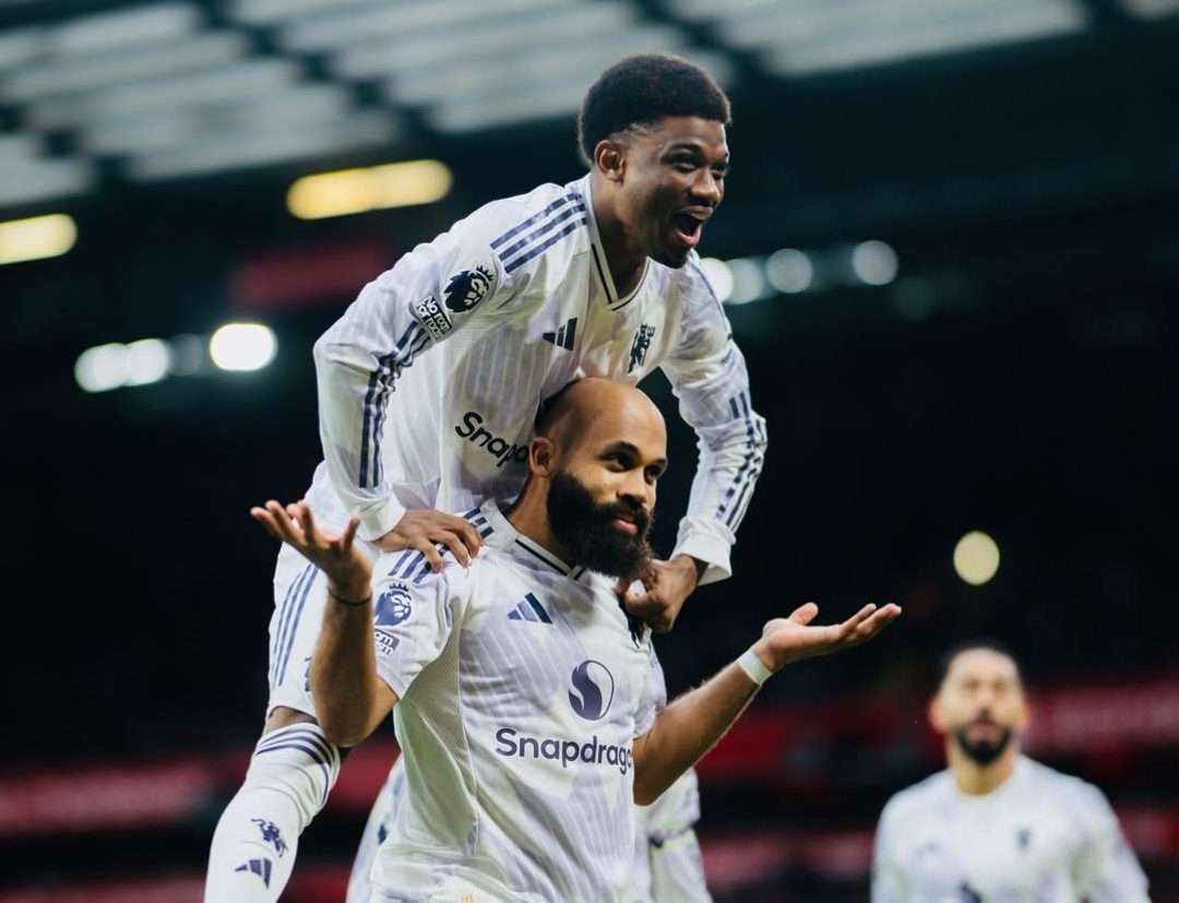 Selebrasi Gol Mbeumo: Manchester United Langsung Unggul 1-0 atas Liverpool di Anfield pada menit pertama. (Foto: Instagram Manchester United)