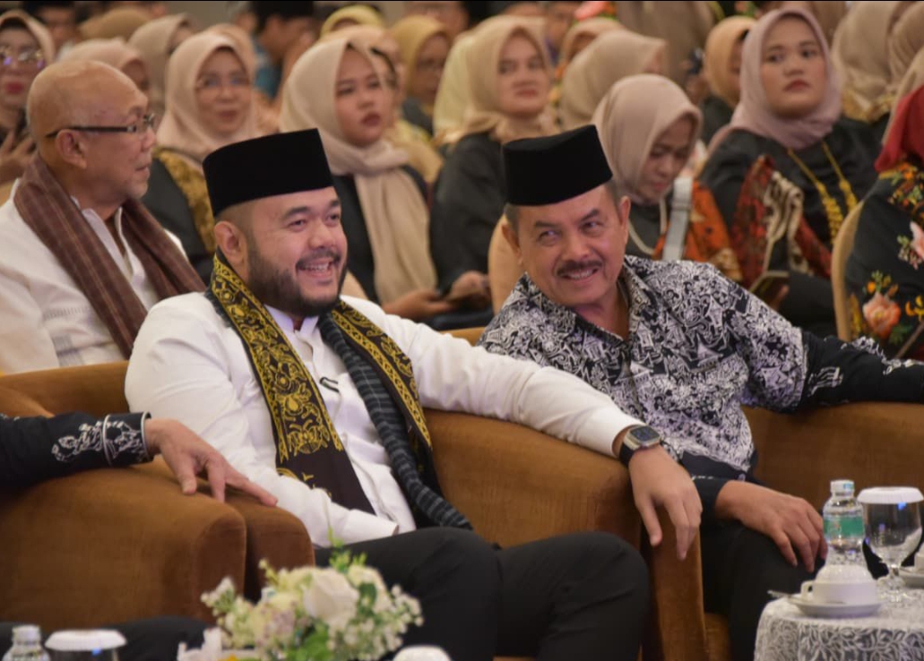 Fadly Amran hadir sebagai Ketua DPD Gebu Minang Sumatera Barat saat pelantikan pengurus DPC Gebu Minang Kota Padang.(Foto: Prokopim)