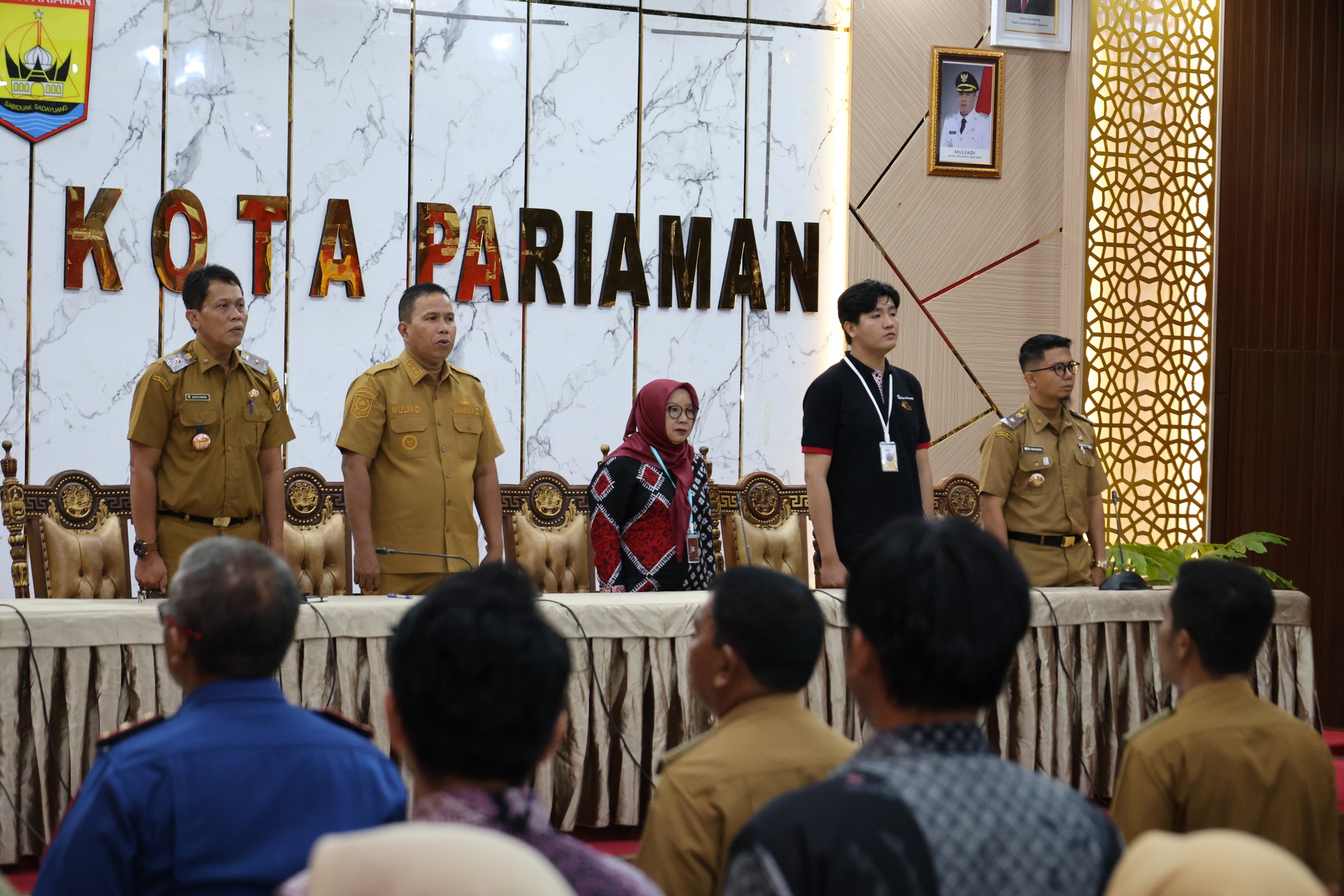Pemko Pariaman sosialisasikan peluang beasiswa luar negeri bagi ASN dan generasi muda, kerja sama dengan EDLINK CONNEX Padang di Aula Balaikota.