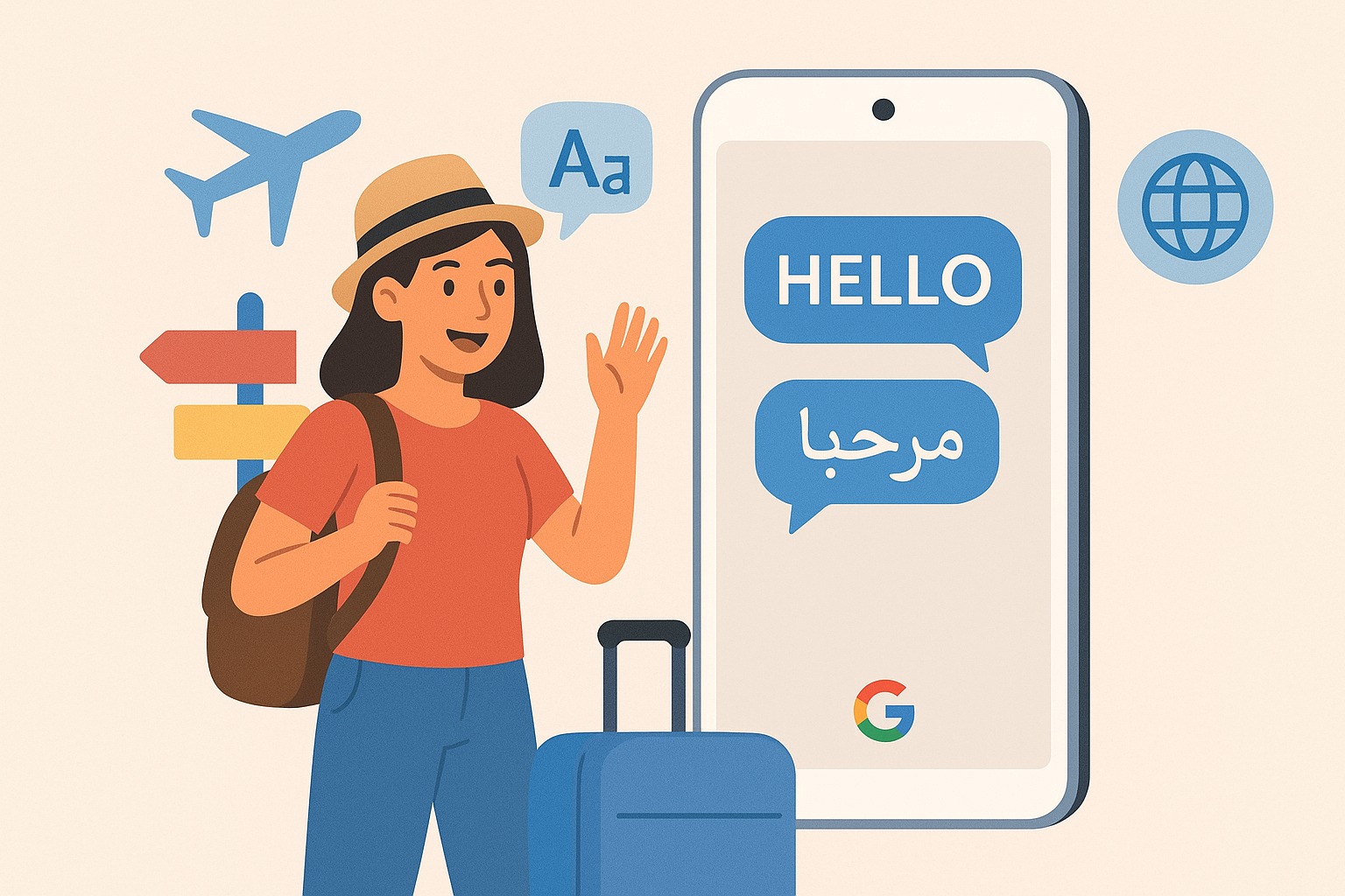 Pixel 10 hadir dengan fitur terjemahan offline berbasis AI. Google perkuat kemampuan Live Translate dan Voice Translate untuk komunikasi lintas bahasa. (ChatGPT)