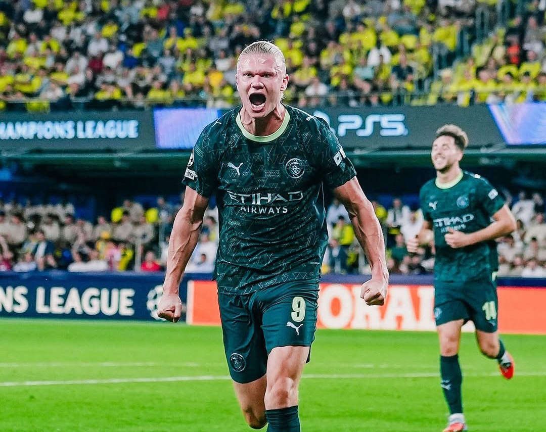 Haaland Cetak Gol Ke-12 Beruntun, Bawa Manchester City Menang 2-0 atas Villarreal. (Foto: Instagram @mancity)