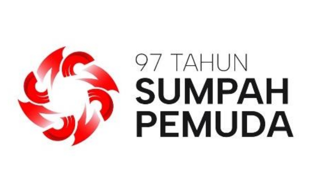 Logo Nasional Hari Sumpah Pemuda ke-97 Tahun 2025 yang dirilis Kemenpora.(Foto: SE Kemenpora)