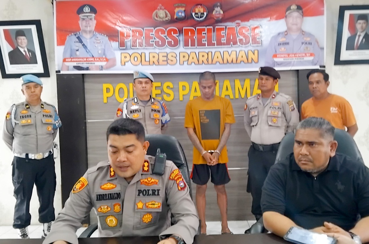 Kasus kekerasan seksual di Padangpariaman ternyata terkait dengan kematian Fikri di Batanggasan. Polisi masih dalami dua peristiwa ini secara paralel. Terlihat NV (23) pelaku yang berhasil ditangkap.