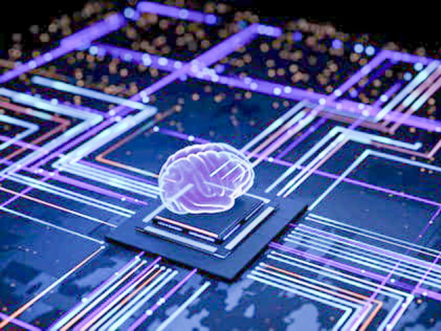 Kecerdasan buatan mendorong transformasi global 2025, tingkat adopsi industri naik 67 persen, namun isu etika dan ketimpangan digital tetap mengemuka. (foto: Shutterstock)