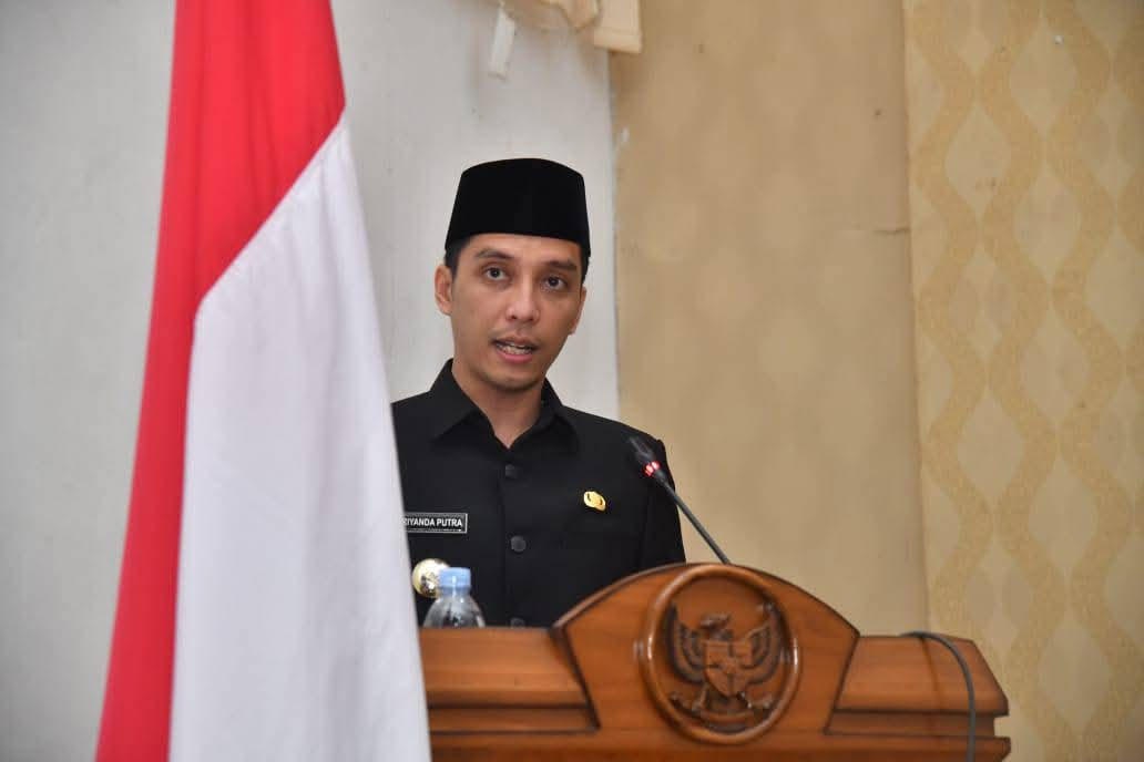 SINERGI: Wali Kota Sawahlunto, Riyanda Putra saat membahas rencana kunjungan delegasi Edu-Tourism Terengganu, Malaysia, yang akan menjalin kerja sama di bidang pendidikan, kebudayaan, dan pariwisata.