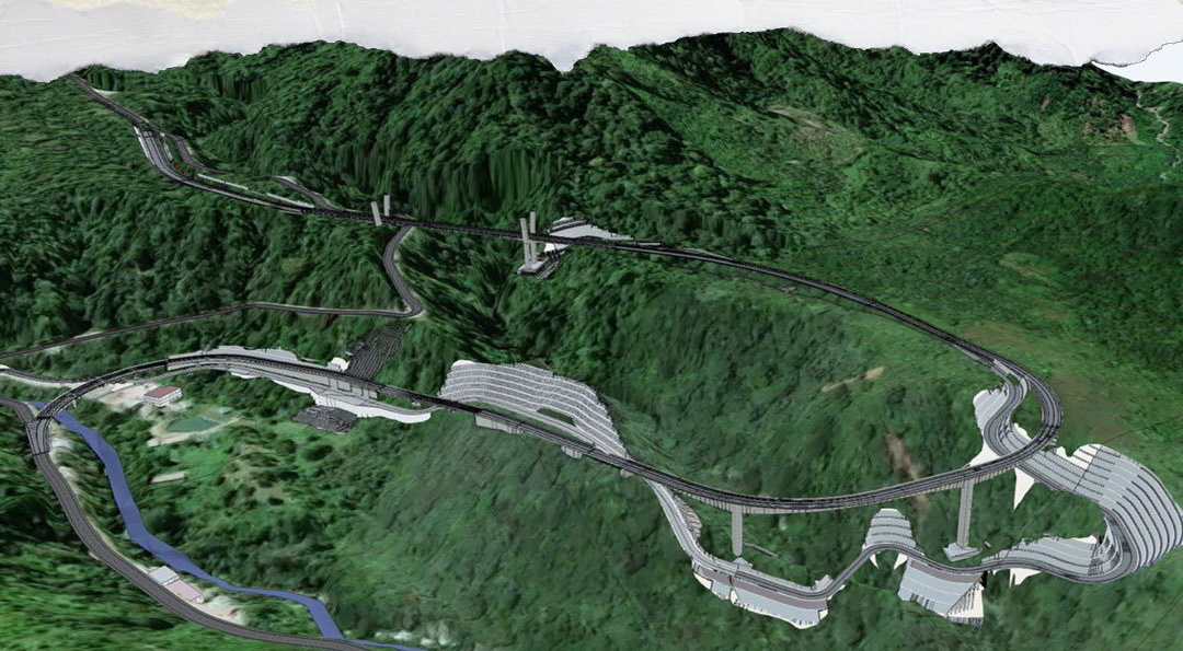Maket Flyover Sitinjau Lauik 1 (Foto: HK)