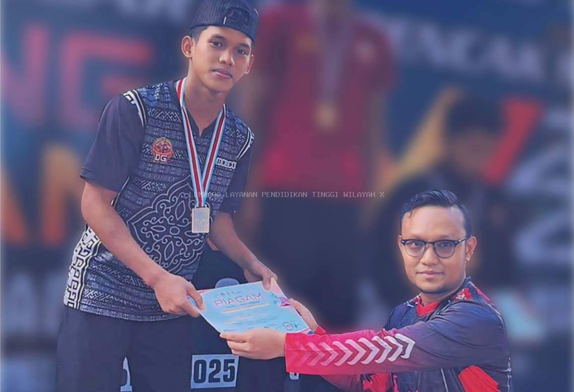M. Danil, Mahasiswa Fekon UM Sumatera Barat Sabet Medali Perak Kejuaraan Pencak Silat Dang Tuanku VI.