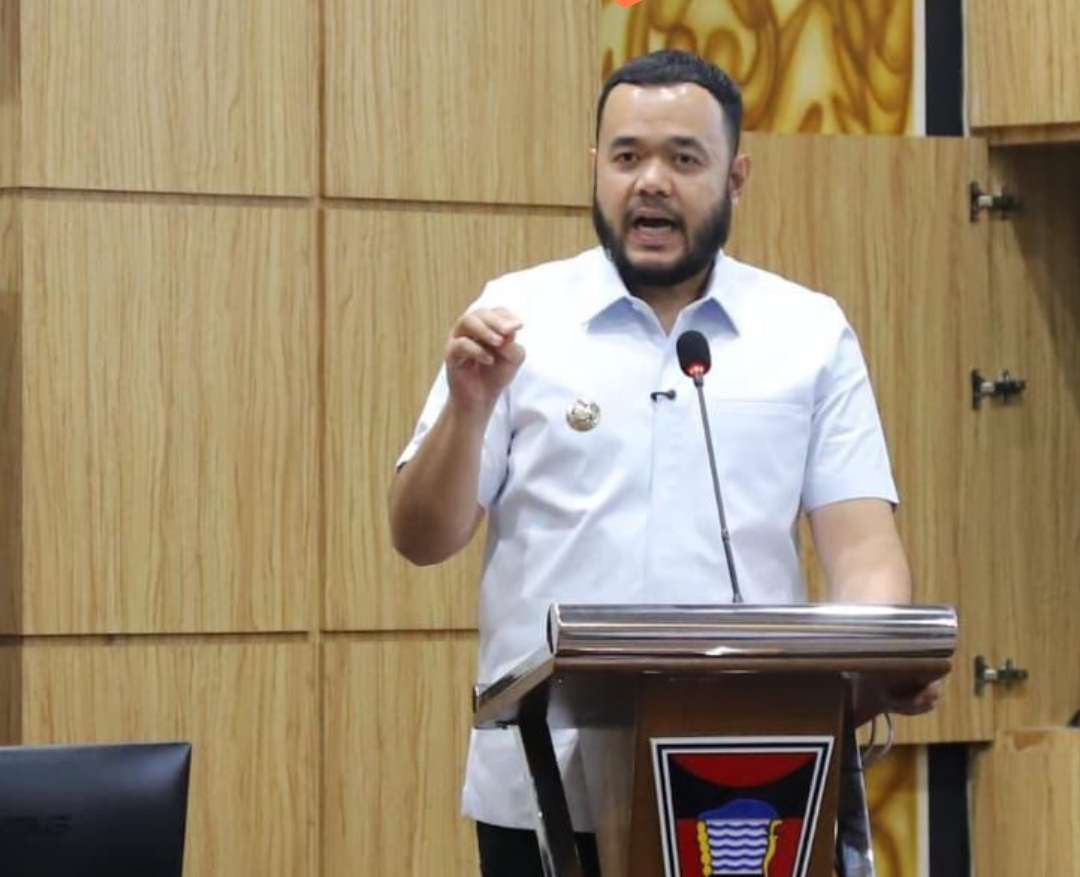 Wali Kota Padang, Fadly Amran buka FGD penyusunan Masterplan Smart City Kota Padang, Rabu (29/10/2025).(Foto: Prokopim)