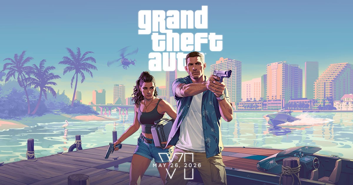 Rockstar Games resmi umumkan GTA 6 rilis 26 Mei 2026 di PS5 dan Xbox Series X|S dengan dunia terbesar dan dua protagonis. (foto: Rockstargames.com)