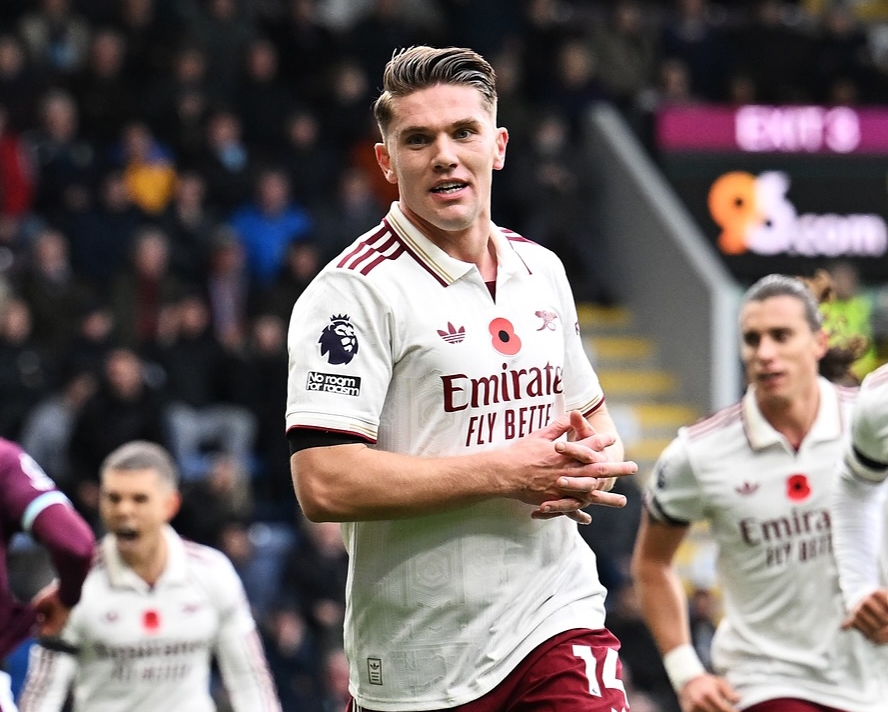Viktor Gyokeres mencetak gol pembuka saat Arsenal menang 2-0 atas Burnley, menegaskan performa impresifnya di Premier League.(Foto: Instagram @arsenal)