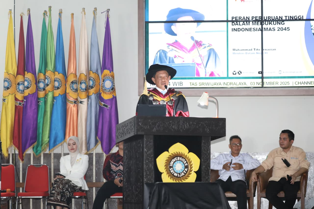 Tito Karnavian menyebut Indonesia memiliki modal besar menuju Indonesia Emas 2045, dengan SDM unggul dan peran strategis perguruan tinggi.