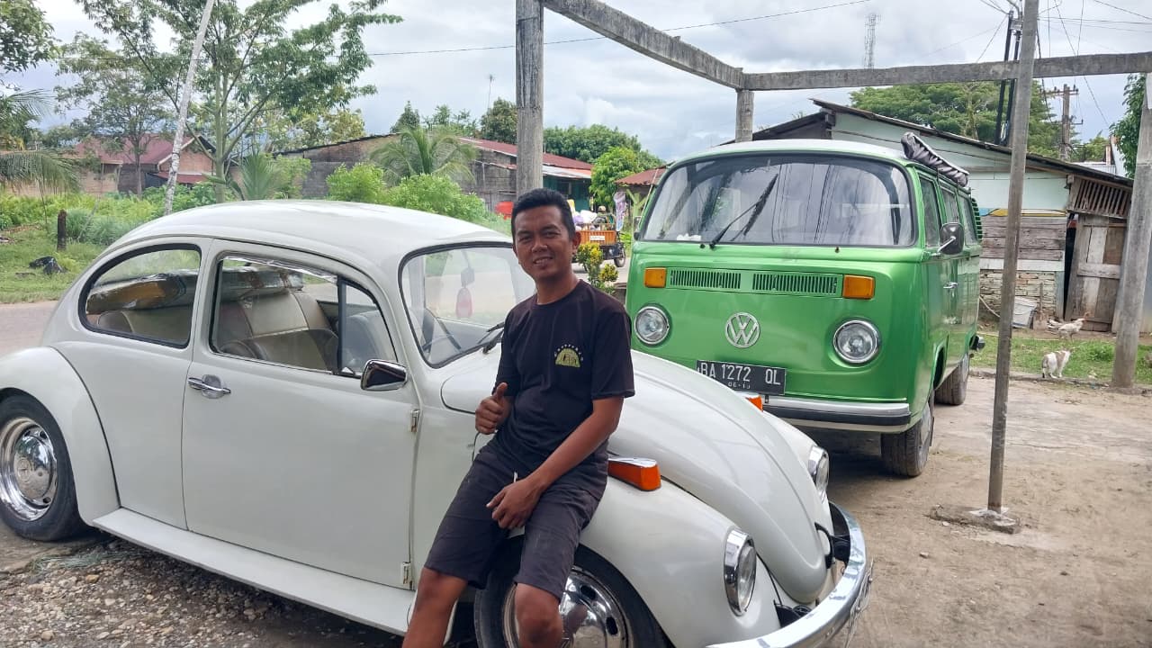 Bengkel VW Bayu Andika di kawasan Pasie Nan Tigo, Koto Tangah, Kota Padang. (Foto: Mengki Kurniawan/ Padeks)