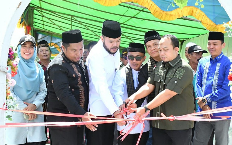 Jalan Taratak Saiyo sepanjang 1,4 km di Kecamatan Pauh diresmikan, meningkatkan konektivitas Koto Lua&ndash;Kapalo Koto.