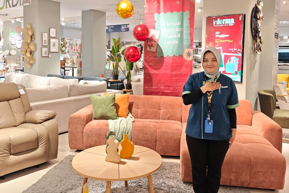 INFORMA luncurkan koleksi #pastiketemu untuk meriahkan momen akhir tahun dengan furnitur, dekorasi, dan ide bingkisan istimewa bagi keluarga.