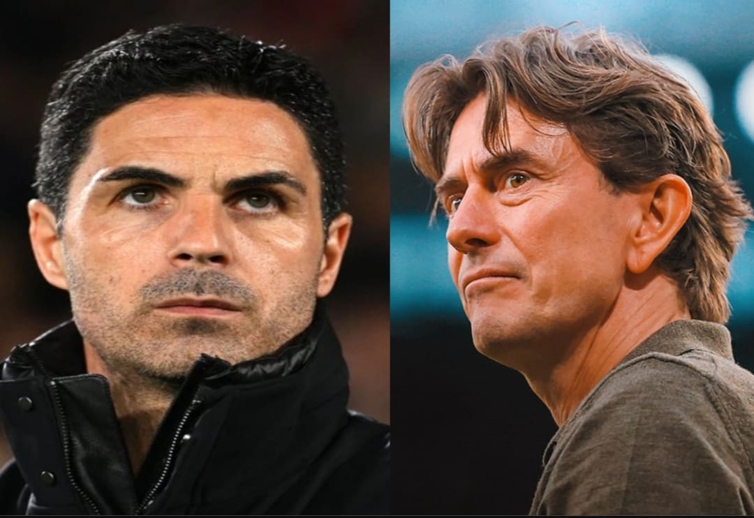 Mikel Arteta dan Thomas Frank bakal adu strategi di laga North London Derby 2025 di Emirates Stadium, malam ini. (Foto: arsenal.com dan tottenhamhotspur.com)