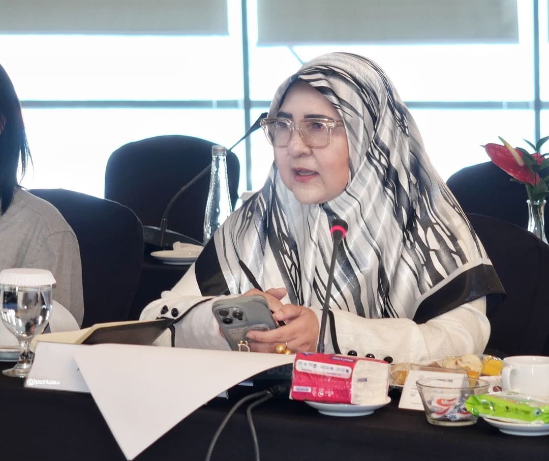 Anggota Komisi VI DPR RI Nevi Zuairina saat kunjungan kerja penguatan industri maritim nasional.(Foto: Tim NZ)