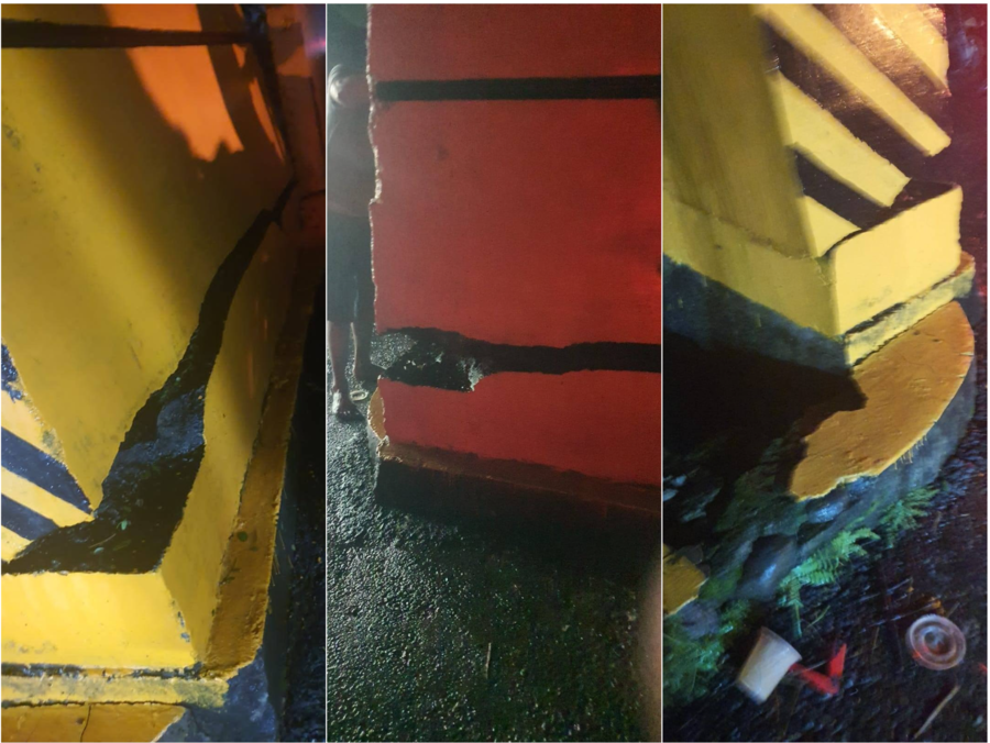 Jembatan Siteba lama pada Jumat (28/11/2025) diketahui mengalami retak akibat debit sungai naik. BPBD imbau kendaraan berat tidak melintas.