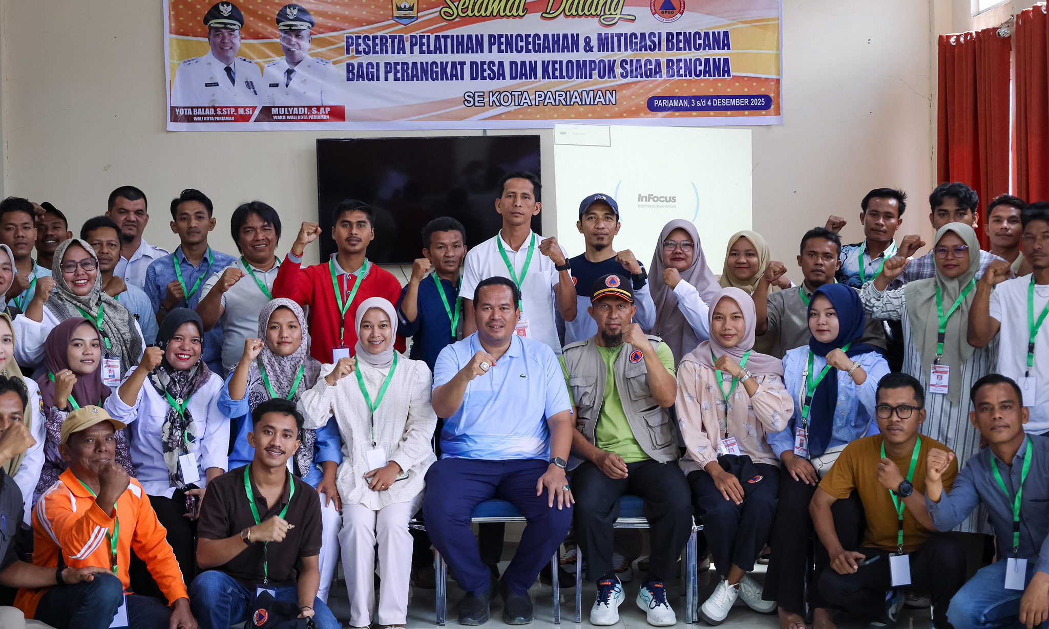 Sebanyak 45 anggota KSB dan perangkat desa di Pariaman ikuti pelatihan mitigasi bencana untuk meningkatkan kesiapsiagaan wilayah pesisir yang rawan gempa dan tsunami.