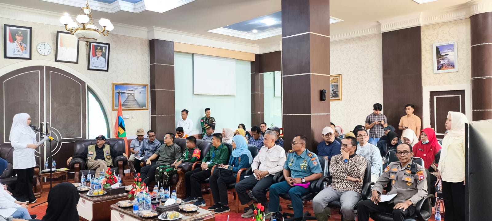 Anggota Komisi VIII DPR RI, Lisda Hendrajoni menyampaikan paparan. (Dok. Kominfo)