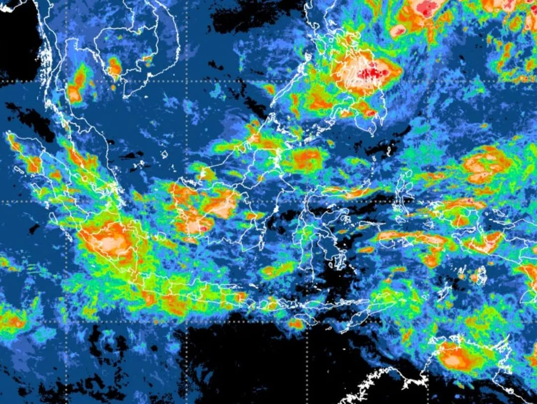 Peta dinamika atmosfer global dan regional yang berdampak pada cuaca Indonesia yang disampaikan BMKG pada 4 Desember 2025. (Foto: Dok. BMKG)
