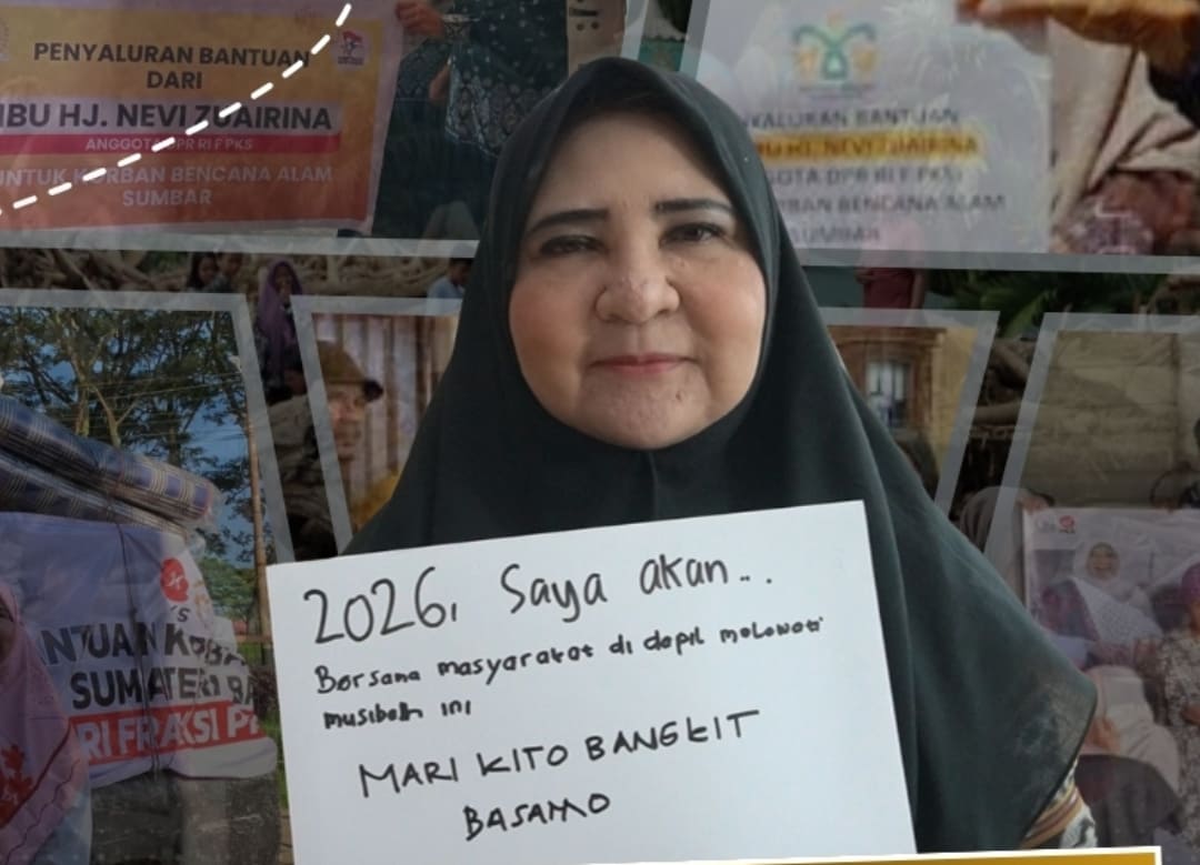Nevi Zuairina, Anggota DPR RI Dapil Sumbar.