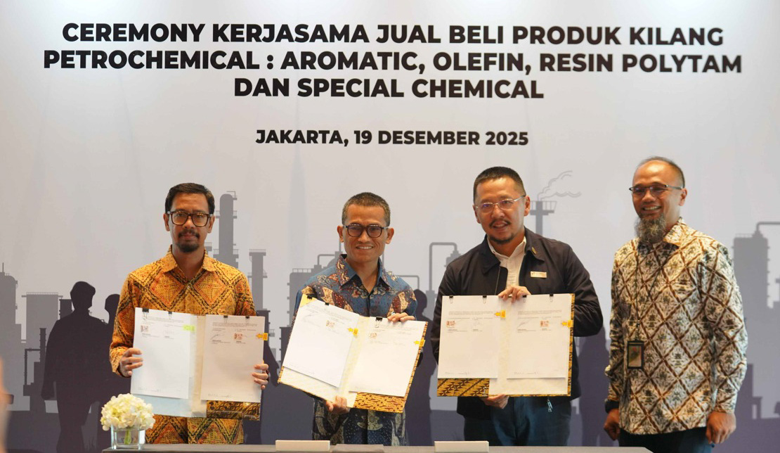 KPI memperpanjang kerja sama petrokimia dengan Pertachem melalui tiga perjanjian strategis guna mendukung hilirisasi industri dan ketahanan petrokimia nasional.