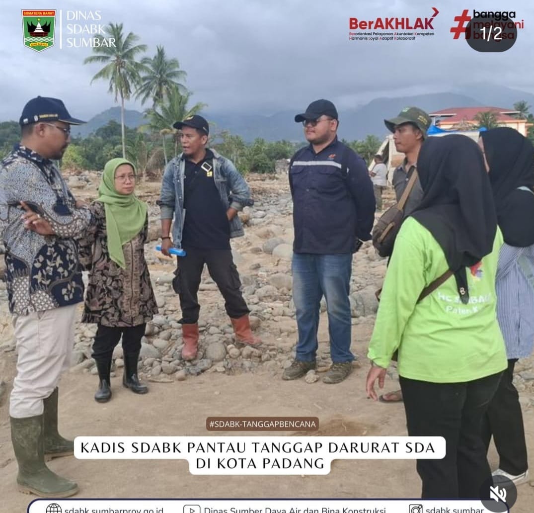 Banjir di Sumatera Barat merusak 656 daerah irigasi dengan luas hampir 57 ribu hektare. Usulan rehabilitasi irigasi capai Rp1,13 triliun.