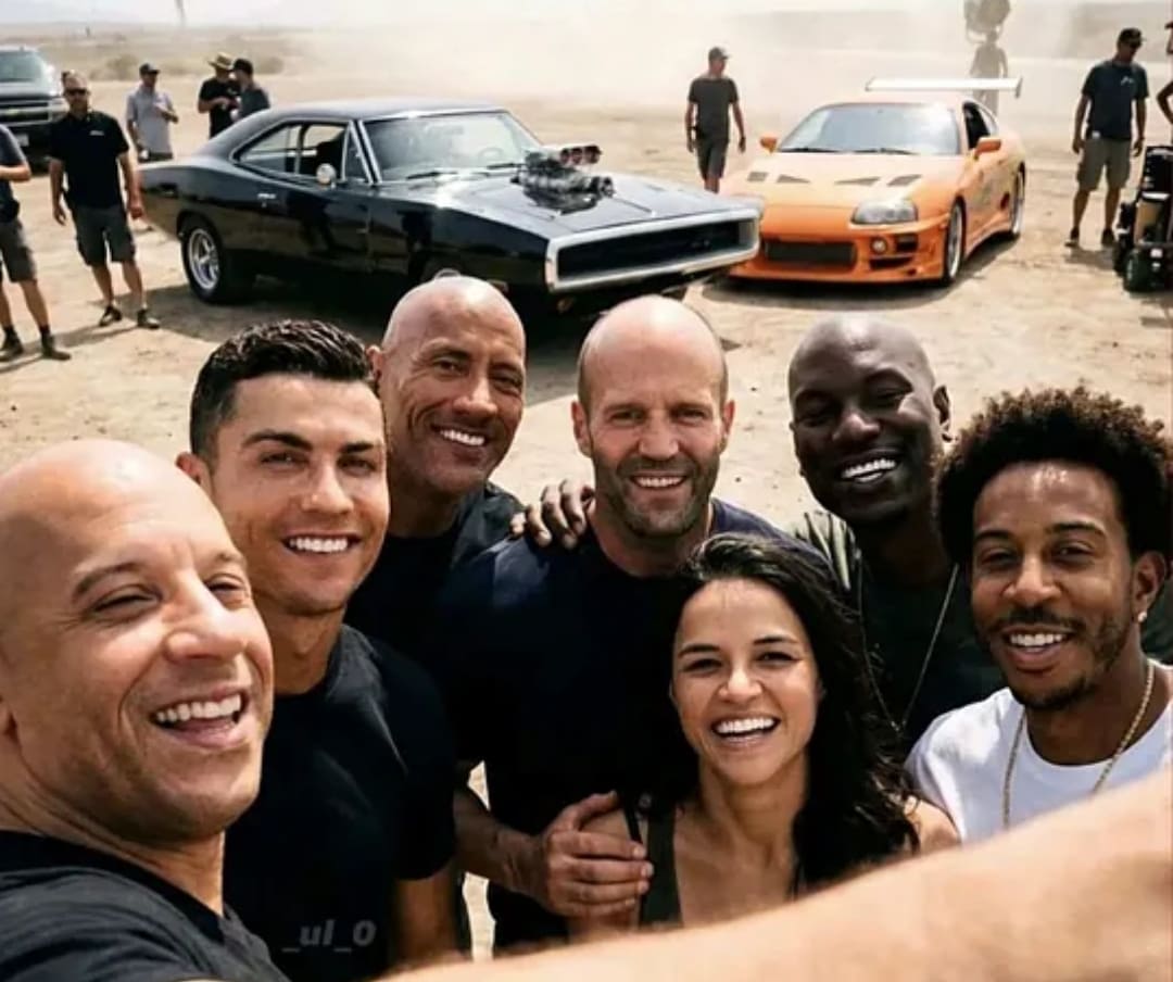 Cristiano Ronaldo tampak dalam adegan AI Fast & Furious yang menakjubkan dan membuat para penggemar bersemangat menantikan film yang dibintanginya.(Foto: X/ Marca)
