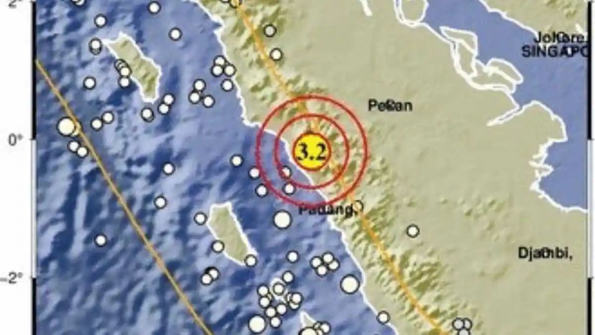 BMKG mencatat empat gempa susulan mengguncang Kabupaten Agam Minggu pagi, magnitudo terbesar 4,7. Gempa dipicu aktivitas Segmen Sianok.