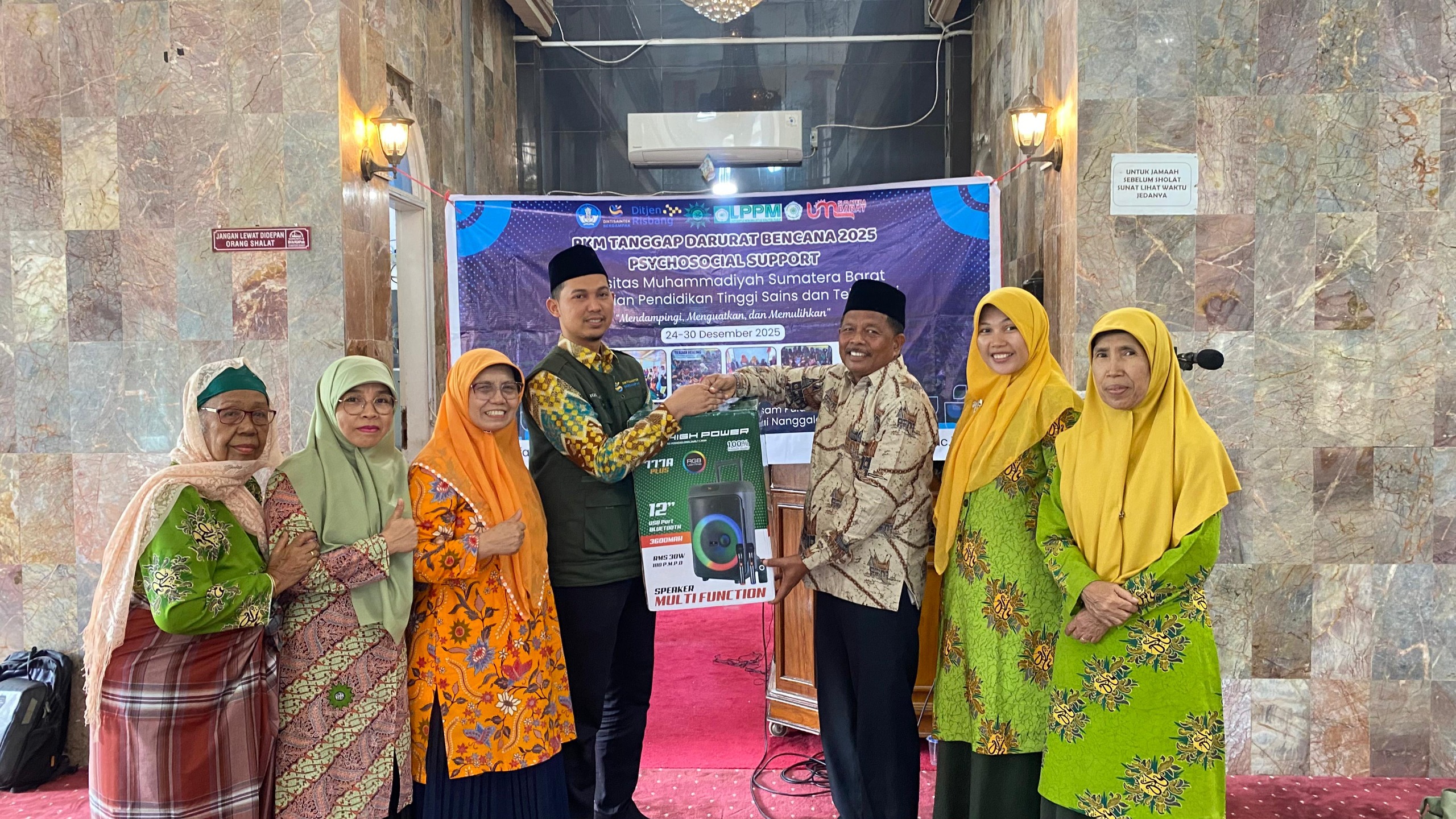 Universitas Muhammadiyah Sumatera Barat (UM Sumatera Barat) melalui Program Studi Bimbingan Konseling Islam resmi terpilih sebagai salah satu penerima hibah PKM.