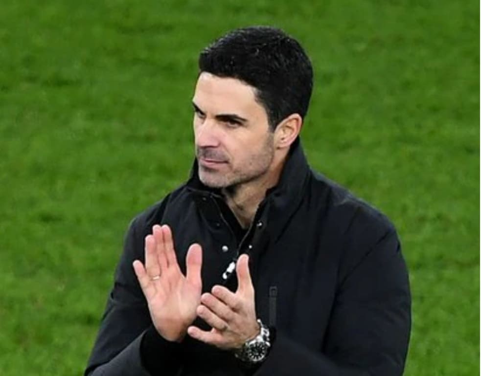 Mikel Arteta bawa Arsenal menang 4-1 atas Aston Villa dan mengantar timnya samai rekor Liverpool dan Manchester United sebagai tim terbanyak menutup tahun di puncak Premier League.(Foto: IG @arsenal)
