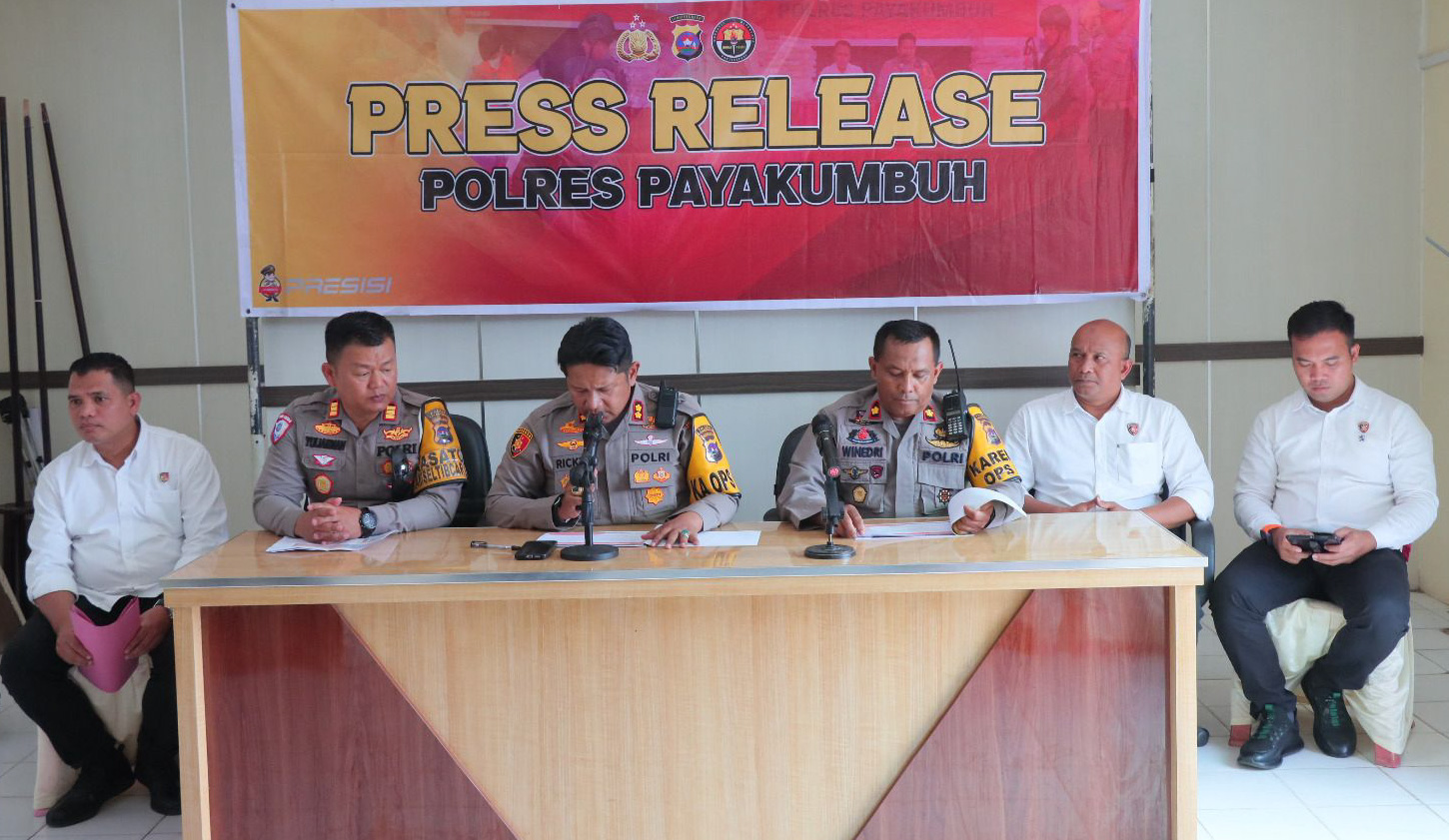 Kasus kriminal di Payakumbuh meningkat sepanjang 2025. Satreskrim Polres Payakumbuh menangani 550 perkara dengan tingkat penyelesaian 71 persen.
