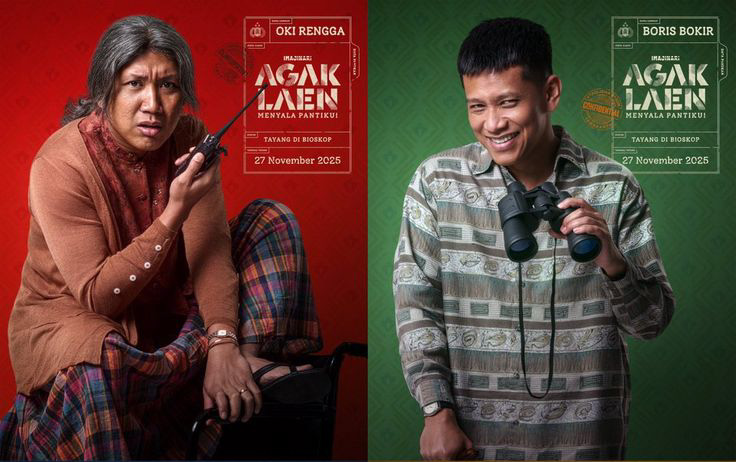 Film Agak Laen 2: Menyala Pantiku resmi menjadi film Indonesia terlaris sepanjang masa setelah melampaui rekor Jumbo dengan lebih dari 10,23 juta penonton. (Foto: Pinterest)