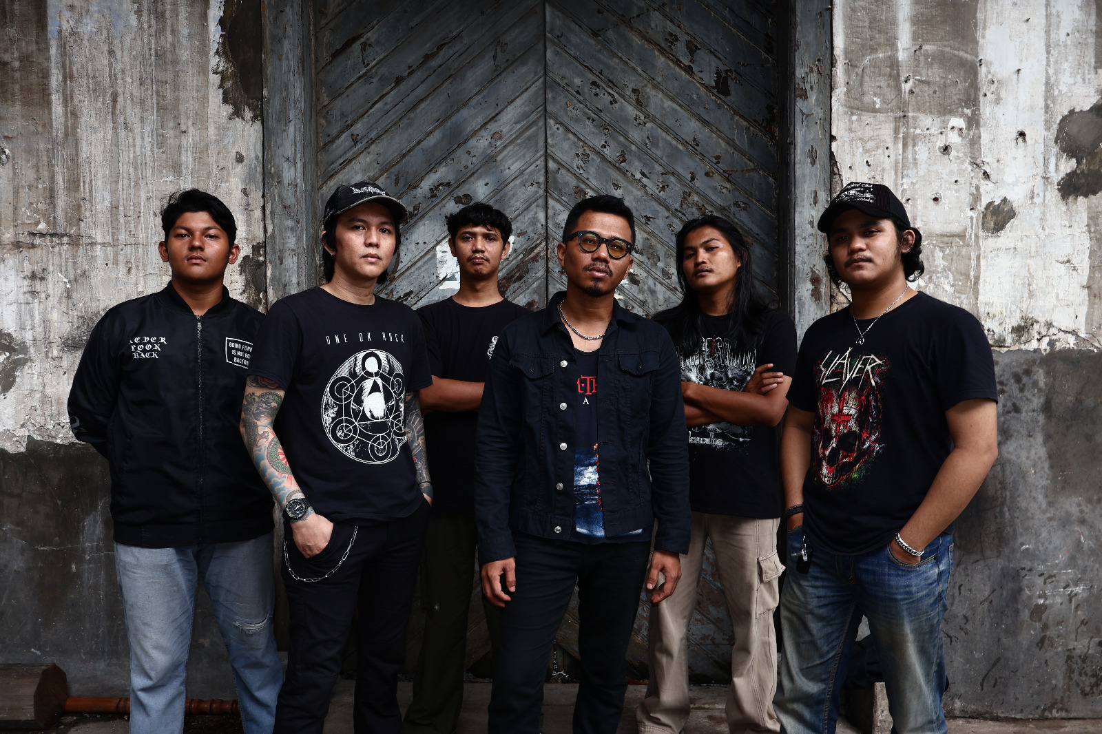 Para personel band Nu Metal asal Sumbar, Prince of Samoa.