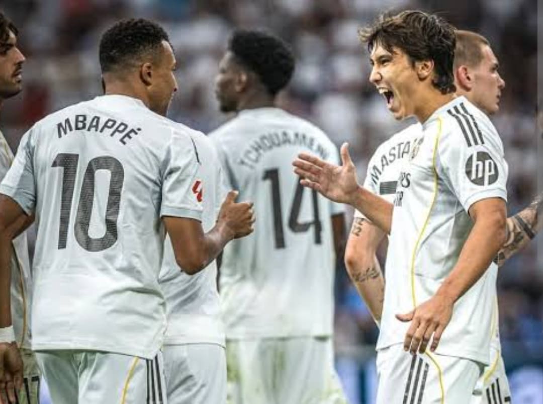 Gonzalo Garcia (kanan) siap gantikan Mbapp&eacute; di lini depan Real Madrid saat menghadapi Real Betis di Bernabeu.(Foto: Dok. Instagram/ @realmadridcommittee)