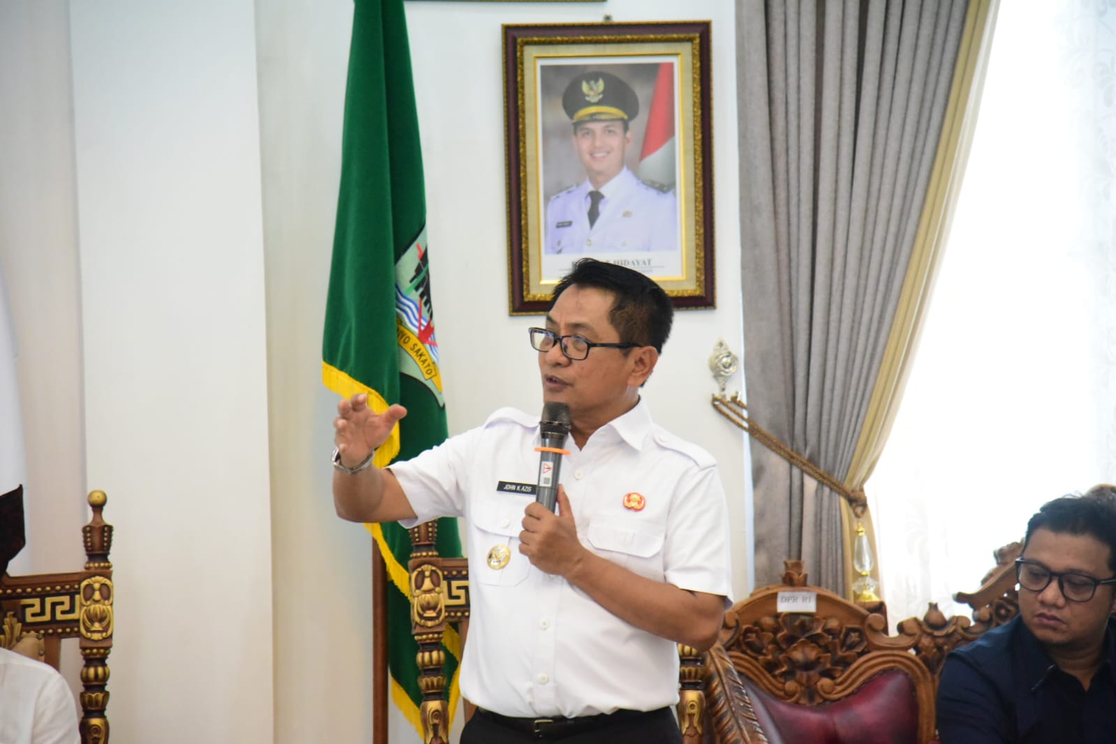 Bupati Padangpariaman, John Kenedy Azis.