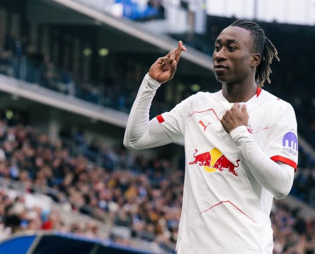 Yan Diomande tampil menawan di RB Leipzig, menjadi incaran Arsenal di Bursa Transfer 2026.(Foto: Dok. Instagram/@diomandeyan77)