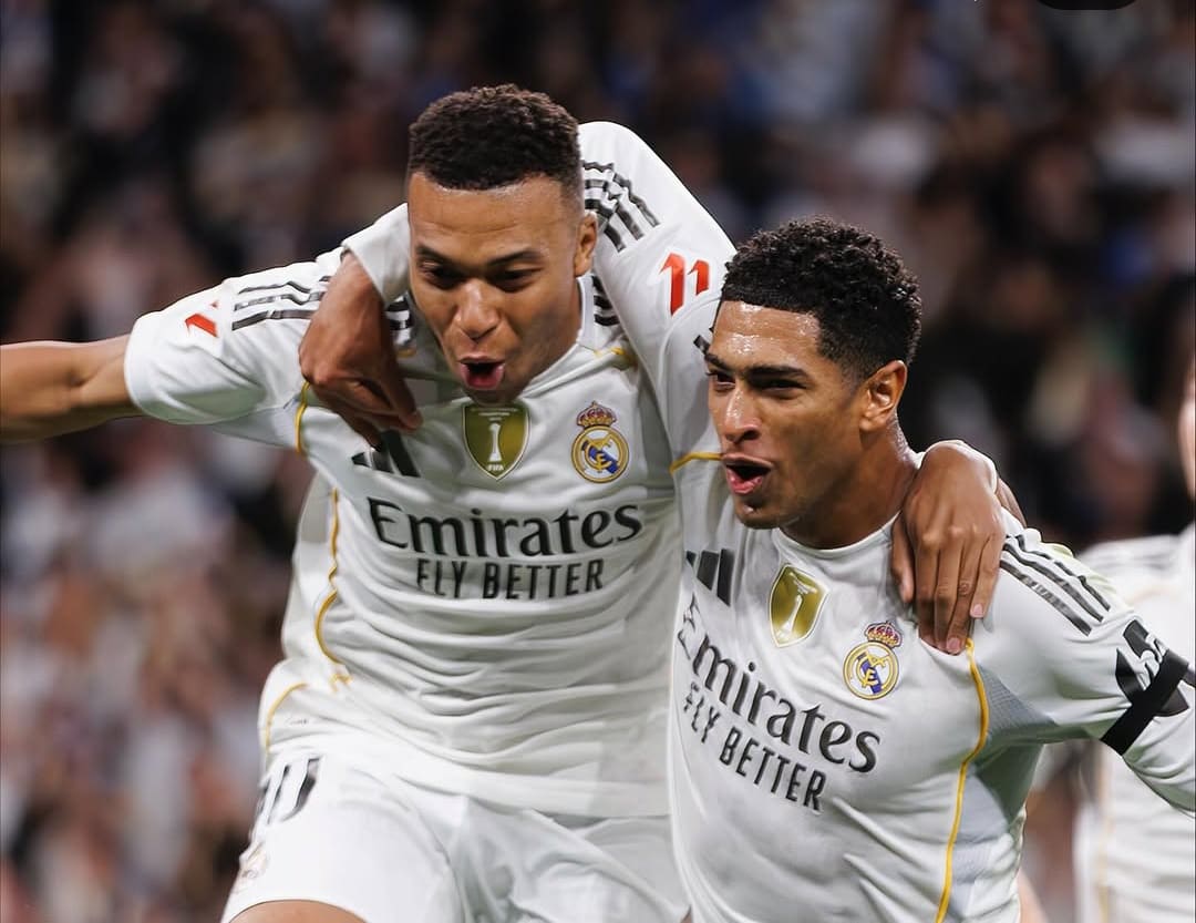 Kylian Mbapp&eacute; dan Jude Bellingham tidak termasuk dalam skuad Real Madrid untuk laga Copa del Rey melawan Albacete.(Foto: Dok. IG @k.mbappe)