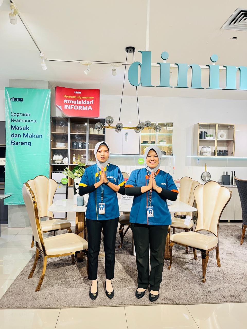 Inspirasi furnitur dan gaya hidup terlengkap untuk hunian dan bisnis di bawah PT Home Center Indonesia, resmi meluncurkan program Upgrade Nyamanmu #mulaidariINFORMA.