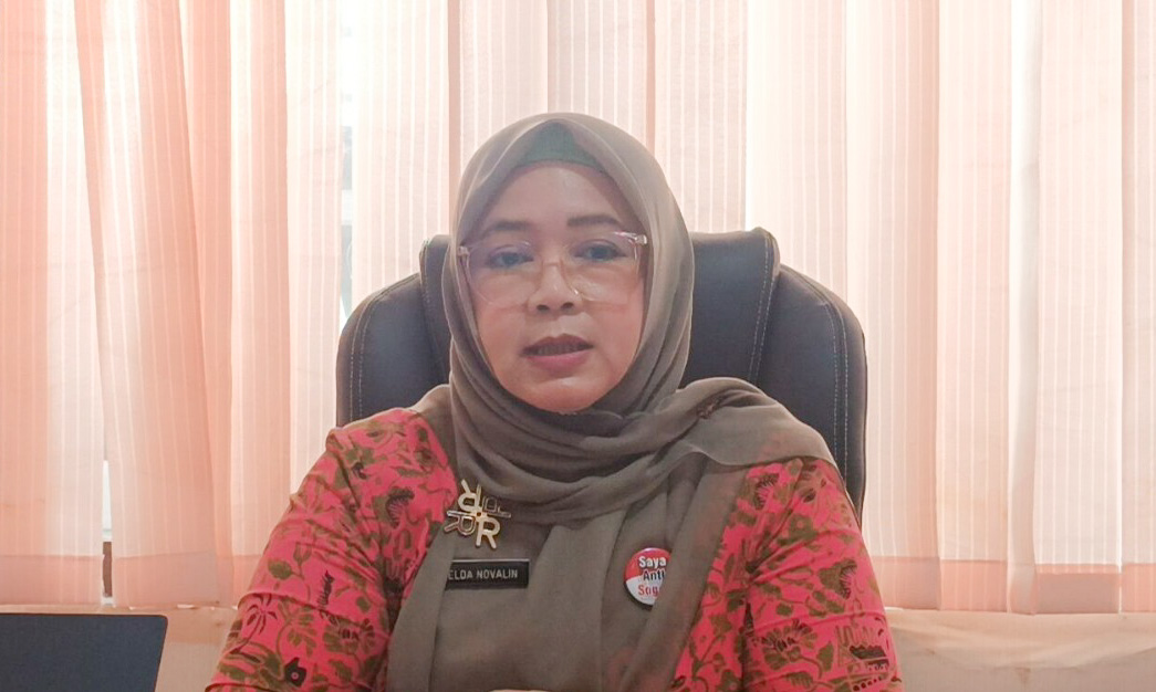 Plt Kepala DP3AP2KB Kota Padang, Imelda Novalin SE MSi.